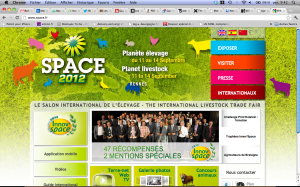 site internet du SPACE