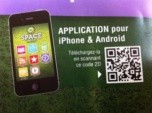 qrcode application iphone space 2012