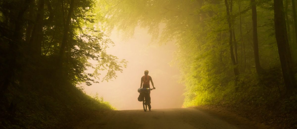 Vélo sur les chemins