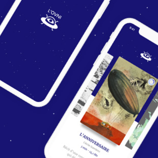 Application l'Ovni sur iOS et Android