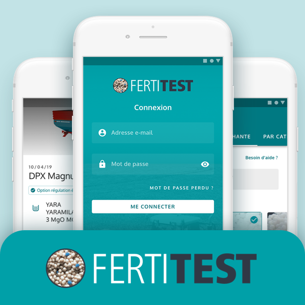 Conception d'application mobile et web Fertistest